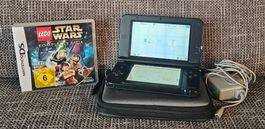 Nintendo Gameboy 3DS XL & Game Star Wars Lego & Tasche