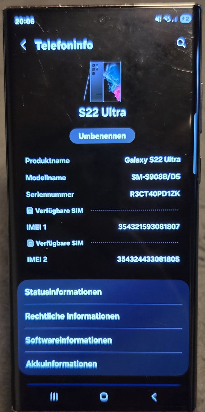 Samsung Telefoni cellulari / Smartphones: S22 Ultra – Usato da Stein AR venduto da Matze111