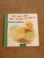 Kinderbuch "Hör mal rein, wer kann das sein - Bauernhoftier"