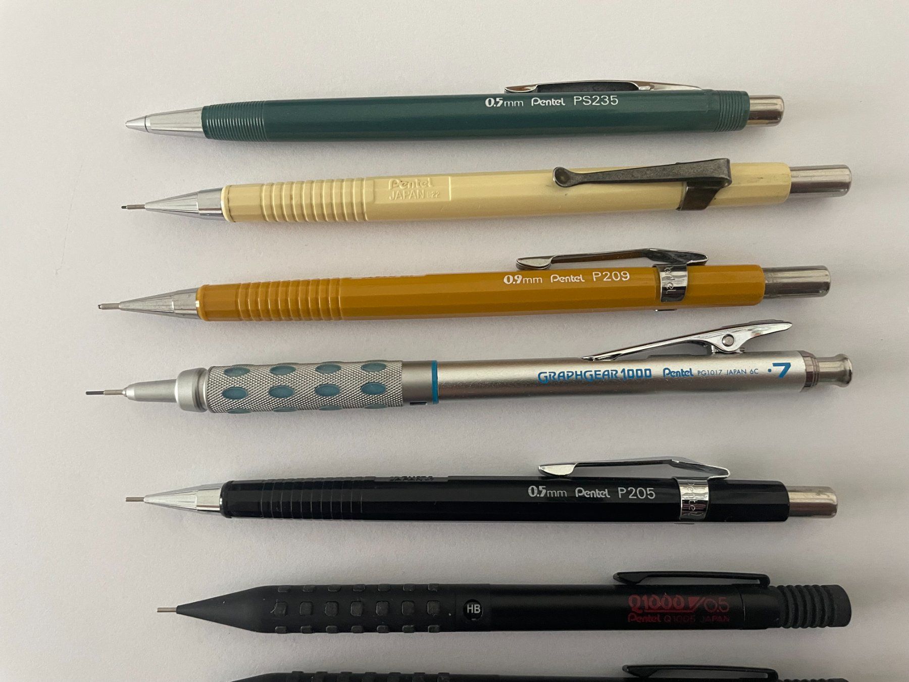 Pentel Matite, matite colorate & gessi: PENTEL DRUCKBLEISTIFTE: 8 STÜCKE – Usato da Uhwiesen venduto da Uhwiesen 2