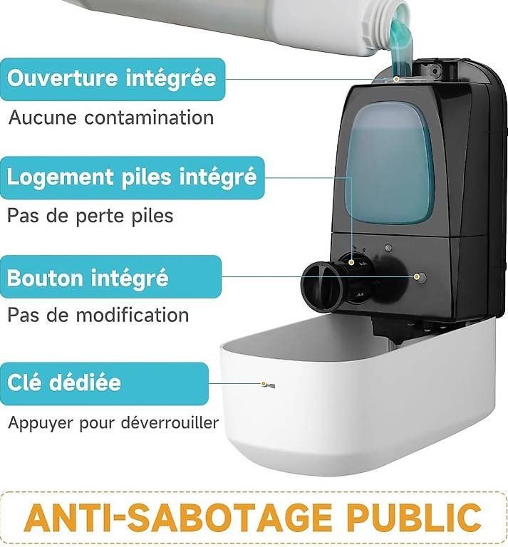 Altro per Gastronomia & Hotel: Distributeur savon automatique / Automatic soap dispenser – Nuovo e nell'imballaggio originale da Martigny venduto da kar_h6wx 2