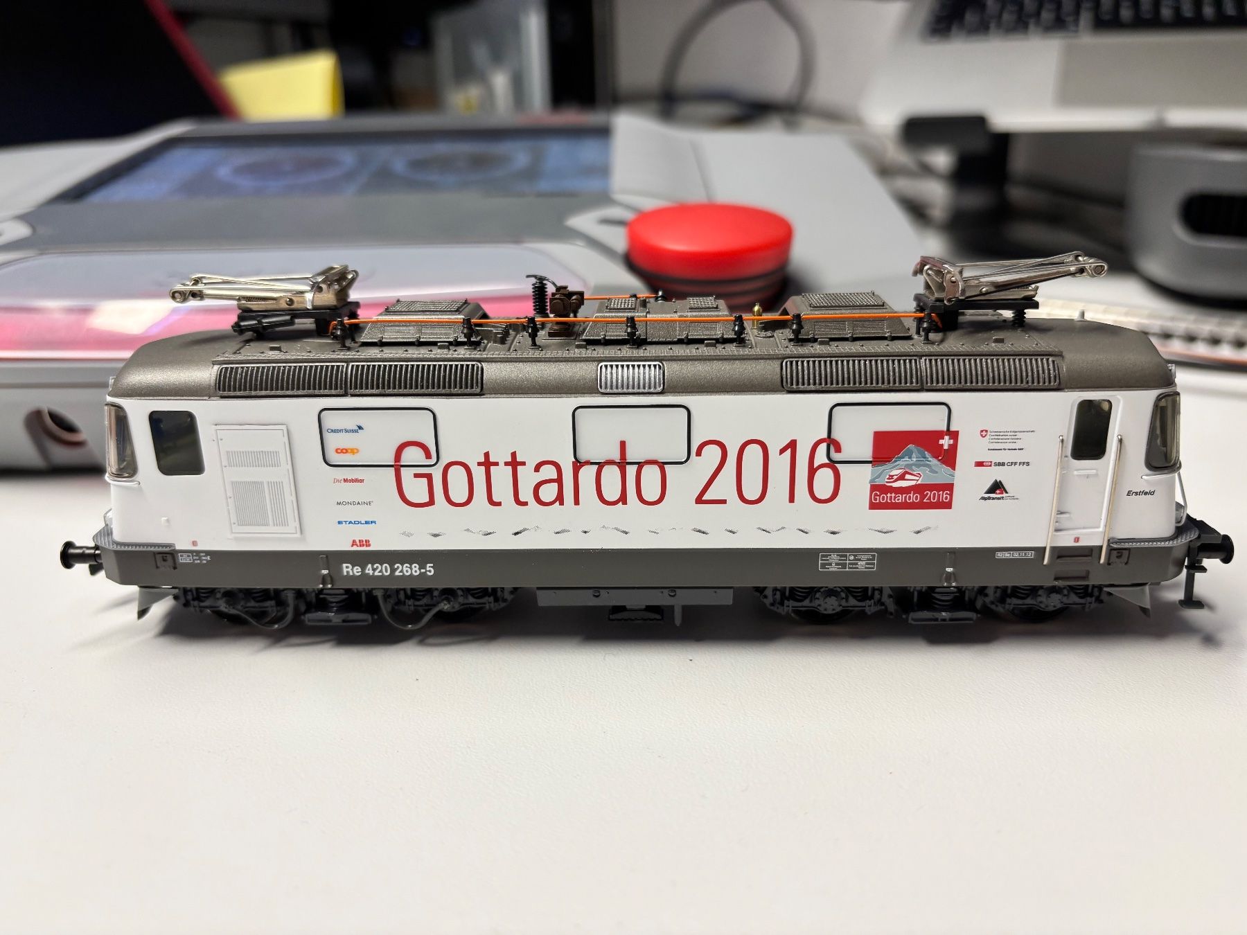 Hag Modellini di ferrovie: HAG 27006-32 Zug Set Gottardo 2016 – Nuovo (secondo la descrizione) da Rothenburg venduto da Vanzonk 5