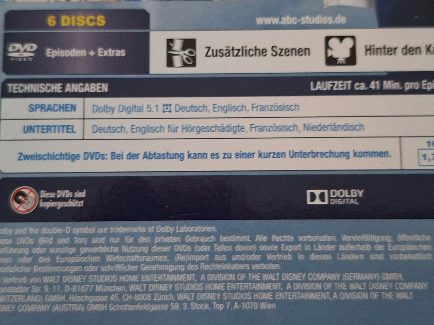Tutti i DVDs: GREYS  ANATOMY STAFFEL 1 - 18 !!! – Usato da Aesch BL venduto da Burschi59 3