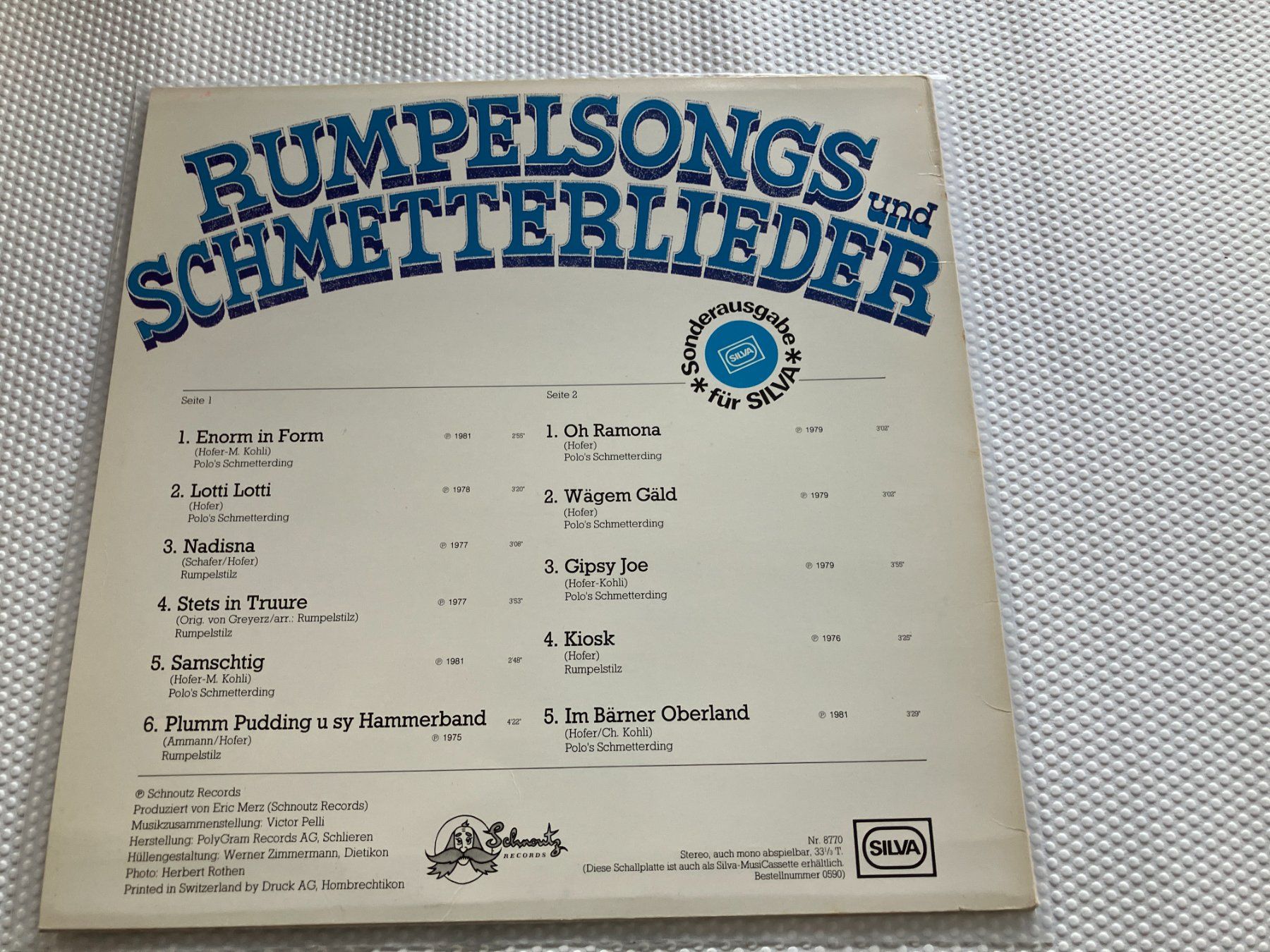 Dischi in vinile: Polo Hofer – Usato da Aarwangen venduto da Jukebox3 2