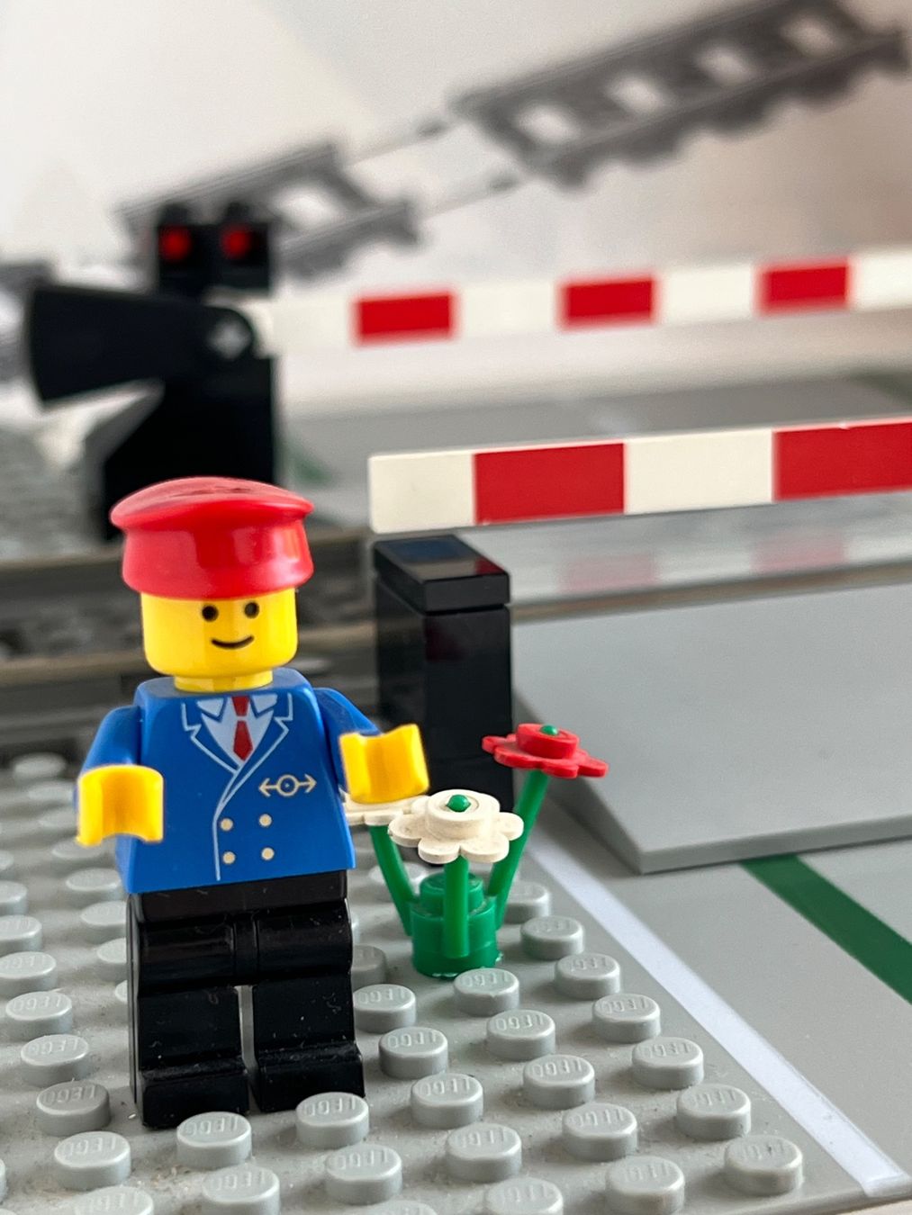 Lego Giocattoli: LEGO System Eisenbahn Bahnübergang 4539 – Usato da Uttigen venduto da sonorsonic 1