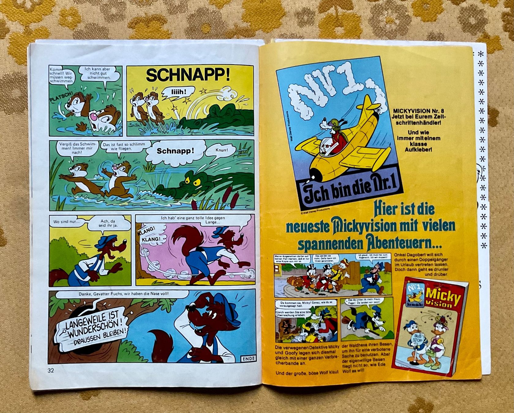 Comics: Mickyvision Heft Nr 19 von 1981 – Gebraucht aus Endingen von nathan05 6