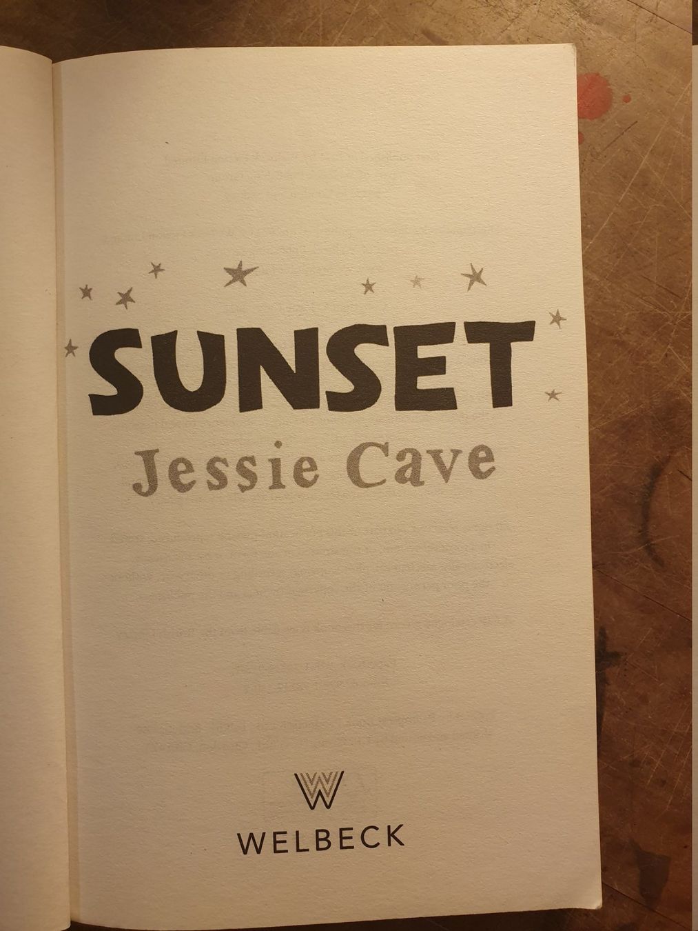Libri: Sunset - Jessica Cave – Usato da Zürich venduto da loosebone 1