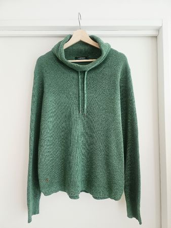 Ralph Lauren Green 🍏Turtleneck Oversized Sweater 