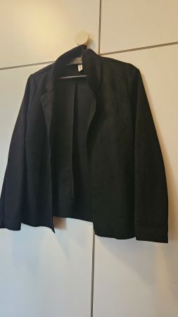 Blazer nero poliestere tg.M/L