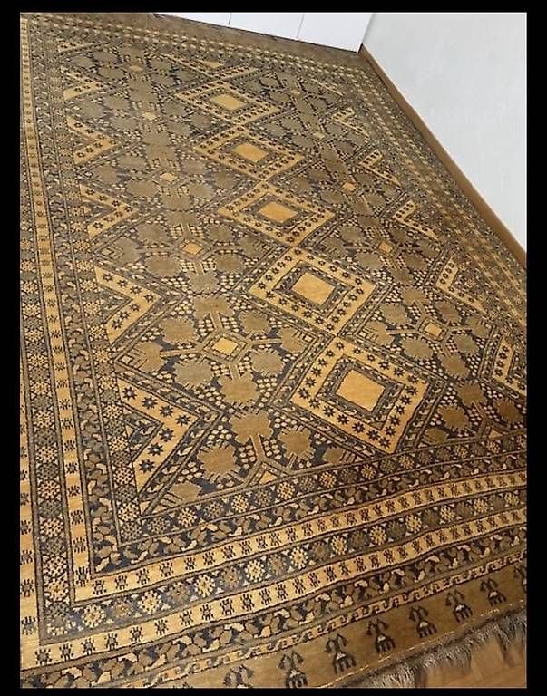 Teppiche: Afghan Teppich gelb – Gebraucht aus Lupsingen von Bantelli