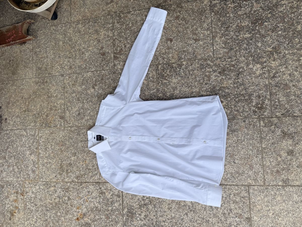 Camicie: Olymp Hemd weiss Body Fit – Usato da Weinfelden venduto da cha_kx8p