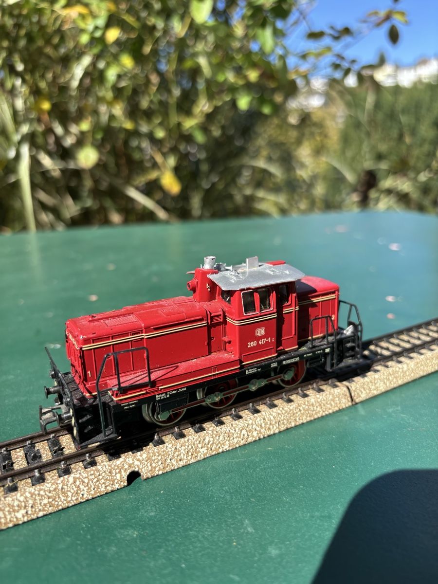 Märklin Modellini di ferrovie: Märklin Diesellok BR260 – Usato da Feuerthalen venduto da fri_l8vt 1