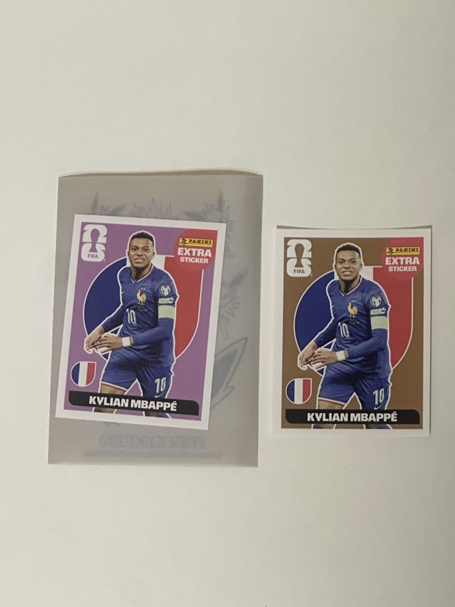 Panini Carte collezionabili: Panini Extra Sticker Kyllian Mbappé – Nuovo (secondo la descrizione) da Liestal venduto da alb_78qq