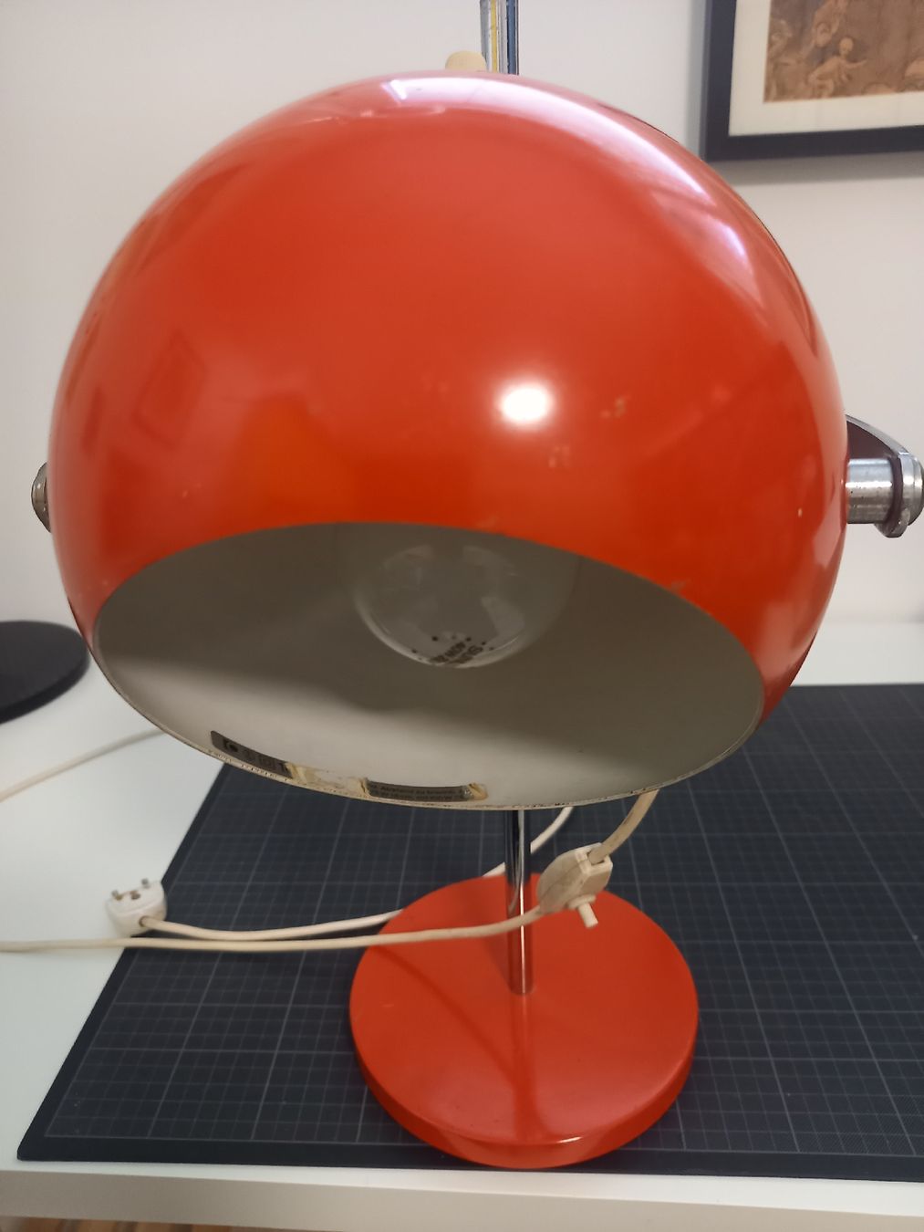 Lampade: Lampada vintage SPACE ACE "Eyeball" anni '70 – Usato da Minusio venduto da epp_cty9 1