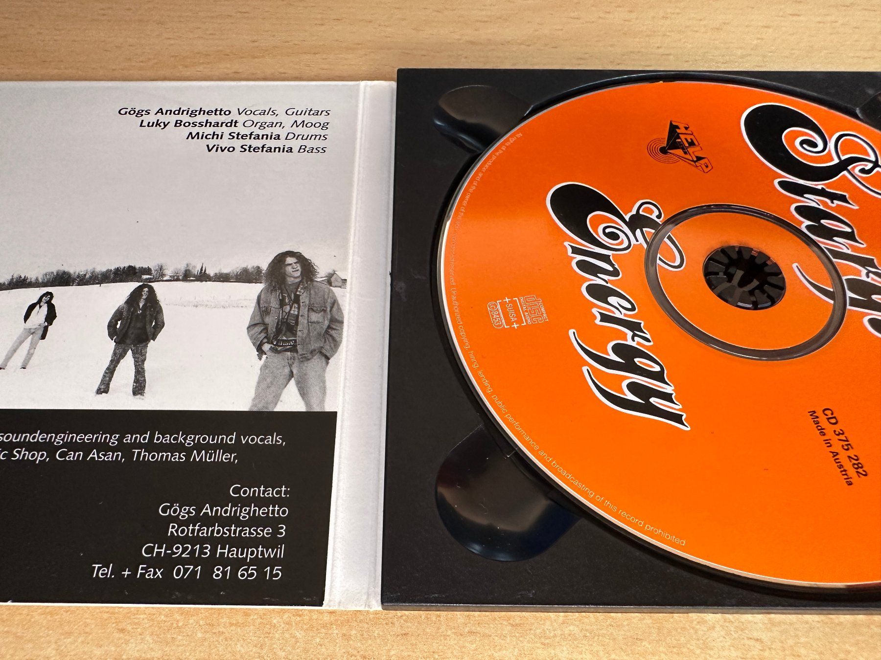 CD: Starglow Energy – Time Machine – Usato da Rikon im Tösstal venduto da Alpenmutz 2
