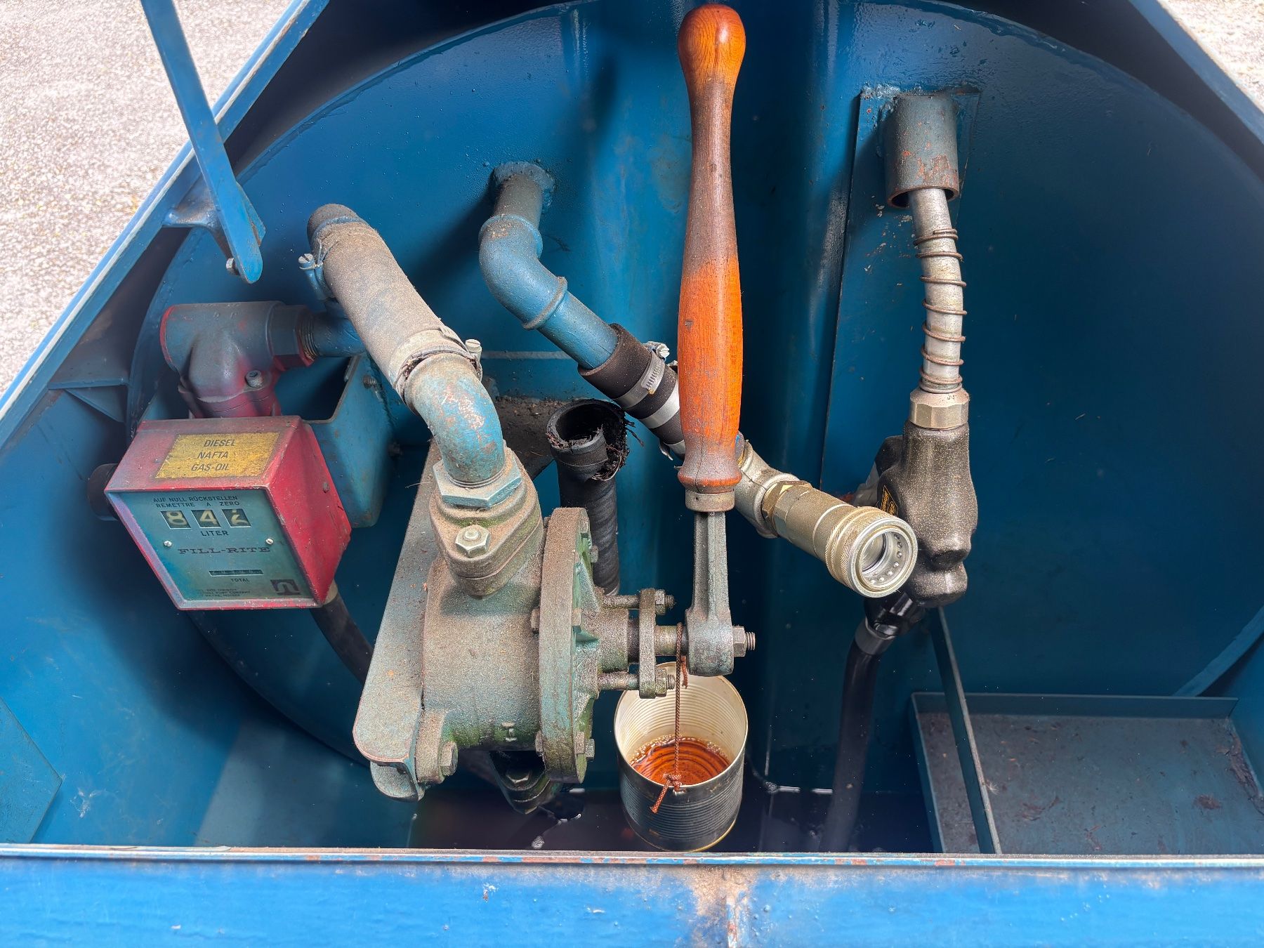 Accessori per altri veicoli: Dieseltank Baustellentank Tankstelle – Usato da Siat venduto da Casanova-Mechanik 3