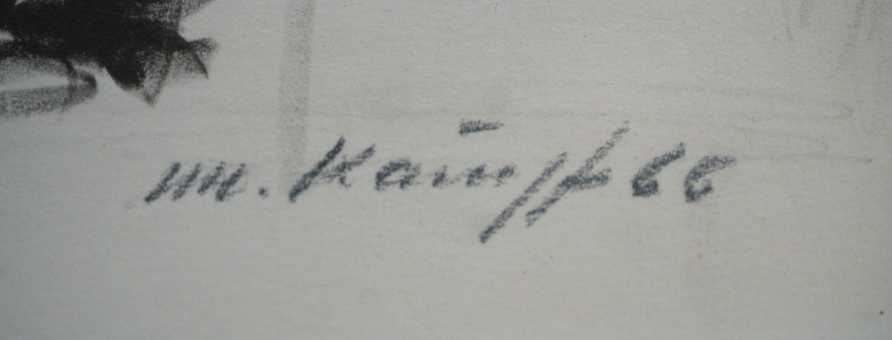 Dipinti: Original Zeichnung Max Kämpf 1966 MA373 – Usato da Basel venduto da B.W.B. 2