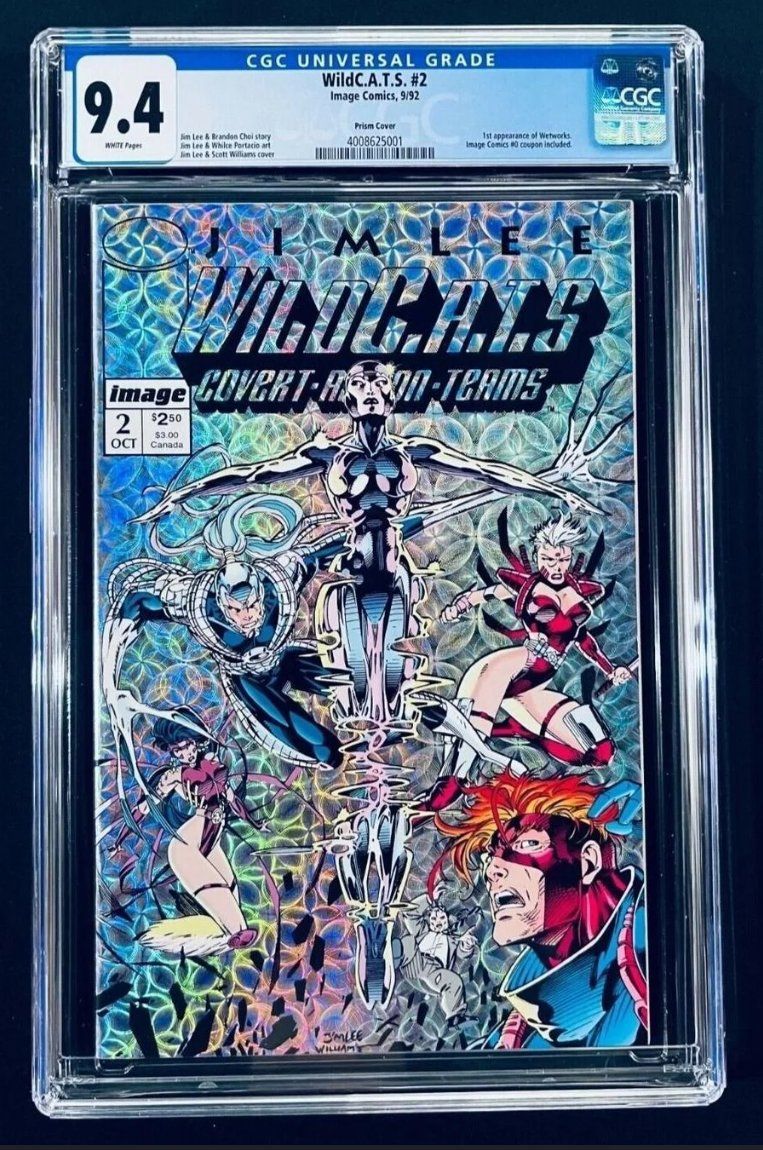 Fumetti: CGC 9.4 WildC.A.T.S. #2 – Usato da Zofingen venduto da gerrymovie93