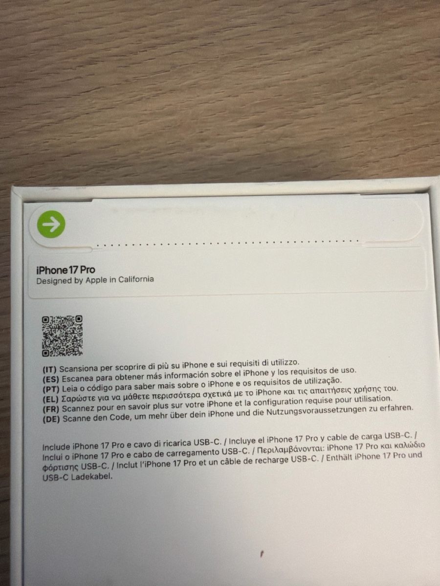Apple Portables: iPhone 17 Pro 256 GB – Neuf avec emballage d'origine à Ipsach par ThomasPape 2