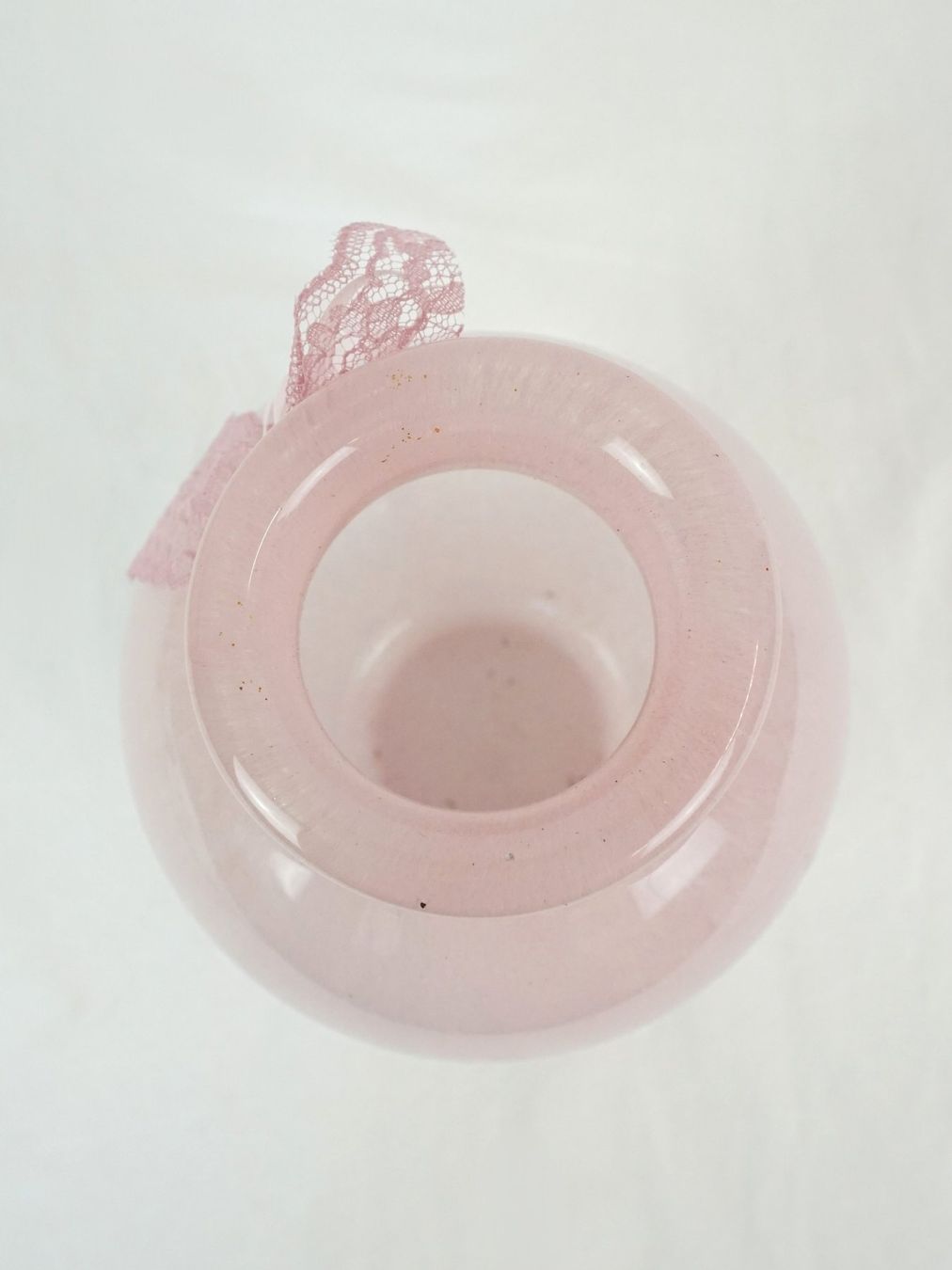 Vasi & Recipienti: Glasvase (mit Plastikpflanze) – Usato da Pratteln venduto da Restwert_Pratteln 2