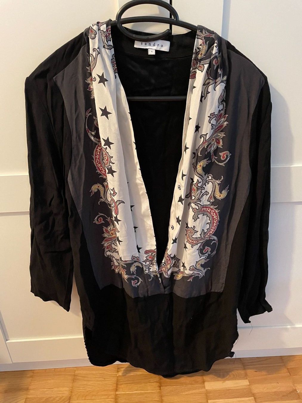 Camicette: Sandro Hemd/Kleid 0 Seide – Usato da Zürich venduto da ocimen