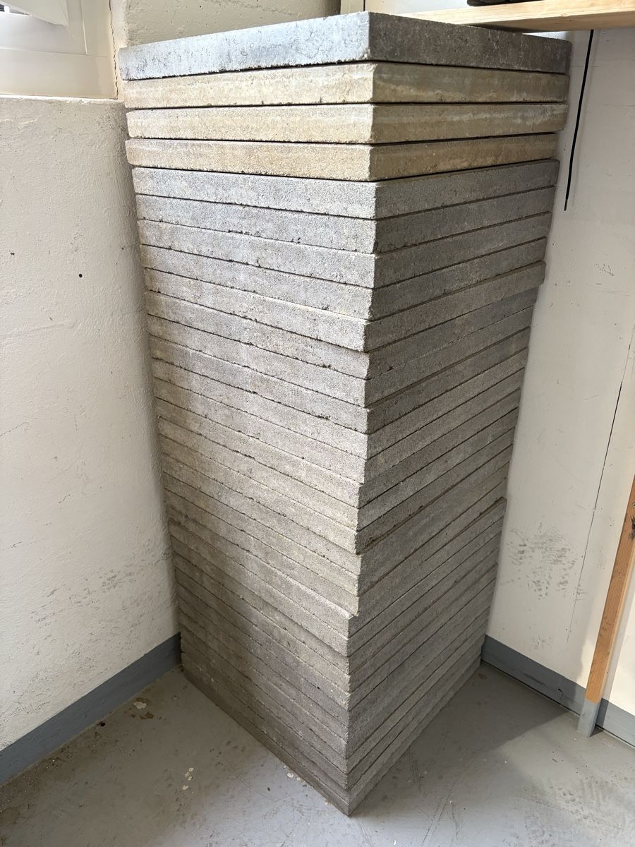 Rivestimenti per pavimenti: Gartenplatten Beton 50 x 50 x 4 – Nuovo (secondo la descrizione) da Andelfingen venduto da Rihanna9