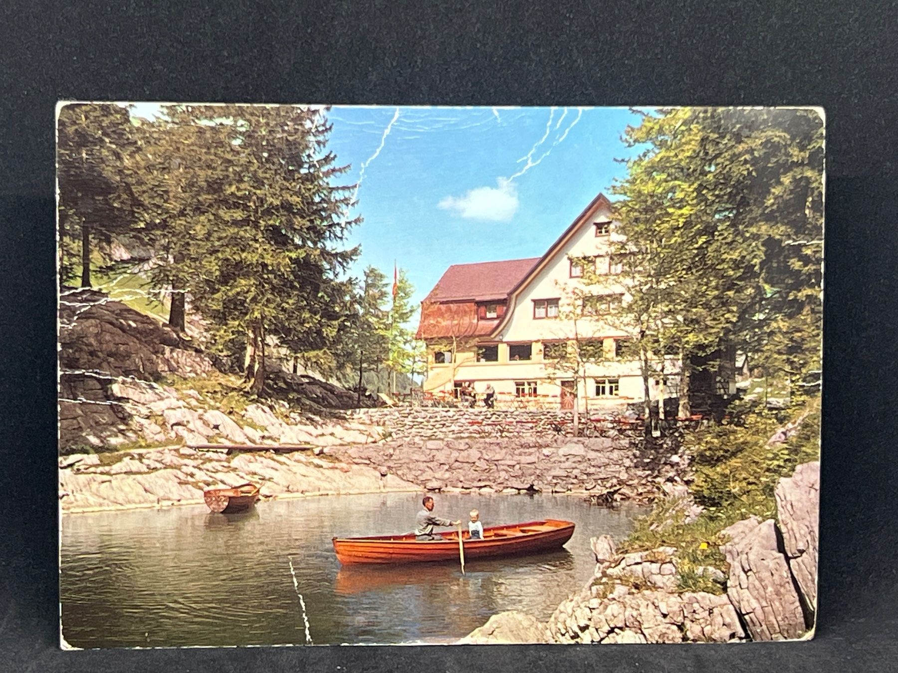 Cartoline postali: Berggasthaus Forelle-Seealpsee – Usato da Widnau venduto da Brusi9