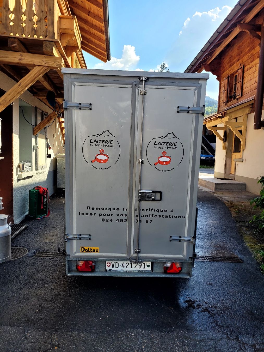 Daltec Rimorchi: Remorque frigorifique à vendre – Usato da Les Diablerets venduto da neuneu03 3