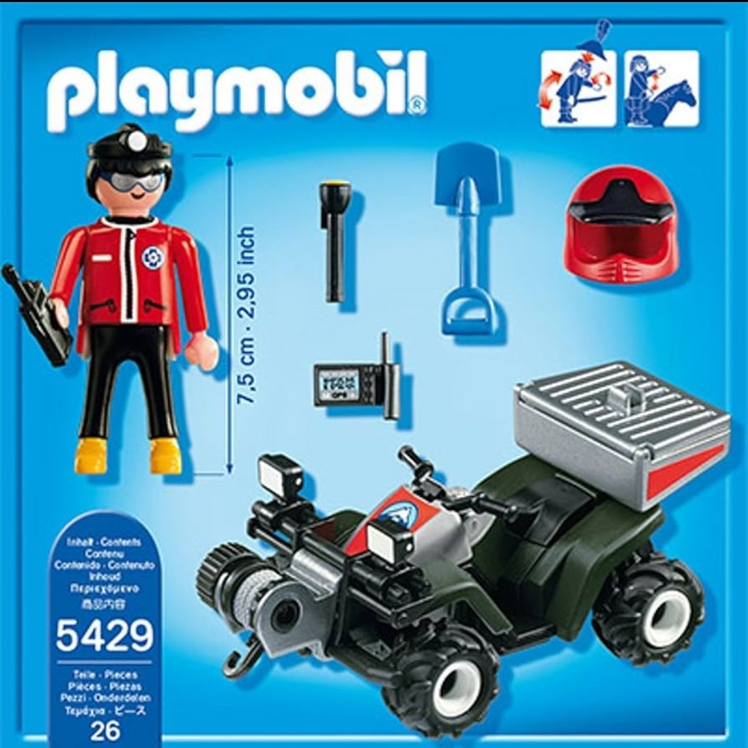 Playmobil Giocattoli: Playmobil Bergretter Quad 5429 – Usato da Zuzgen venduto da rom_g2sk 1