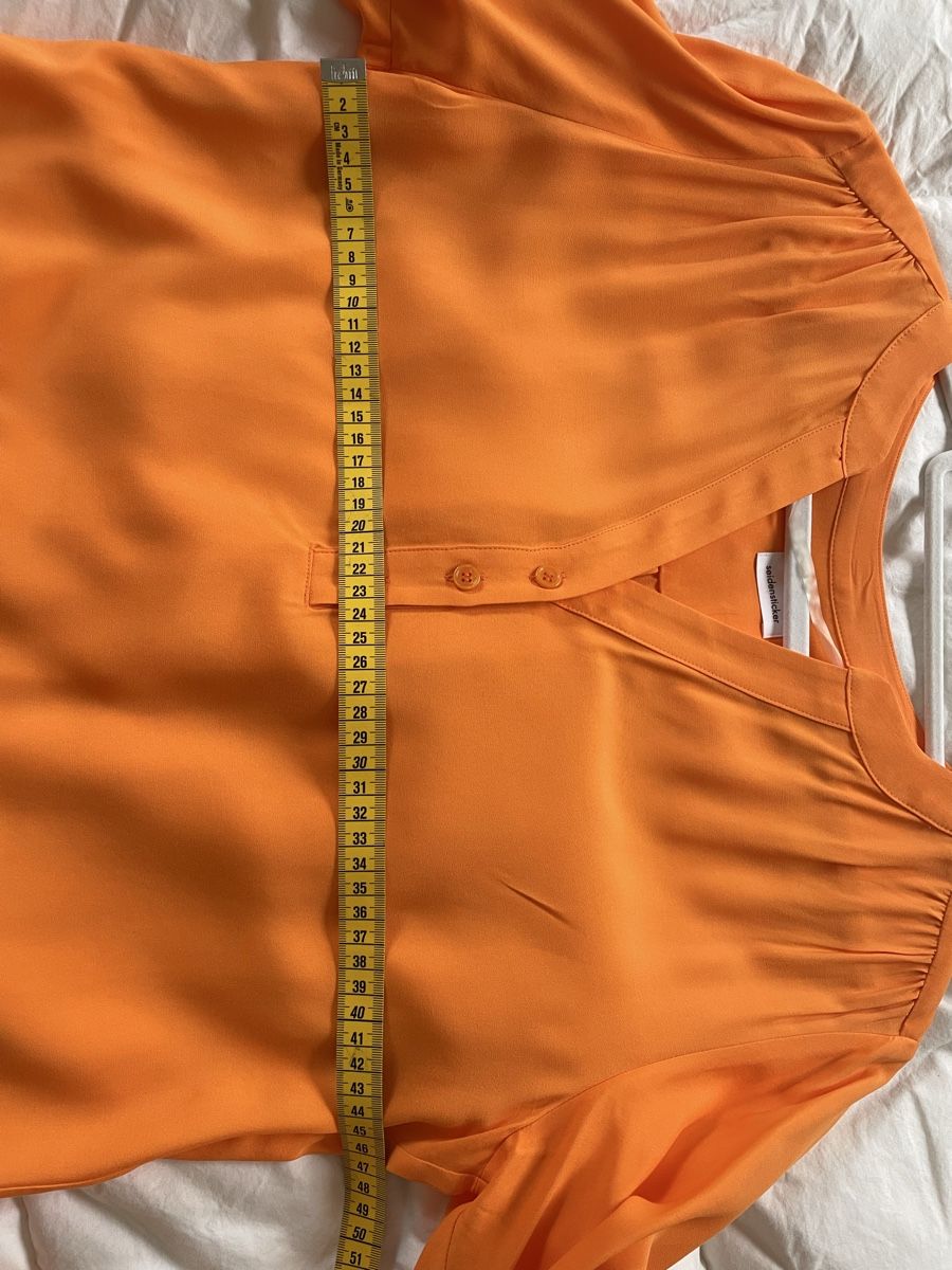 Camicette: Seidensticker Orange Blouse - Size 36 - NEw – Nuovo (secondo la descrizione) da Männedorf venduto da iza04 3