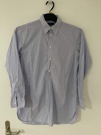 Polo Ralph Lauren Hemd, Gr. 2 Hellblau gestreift, Top! Y2k