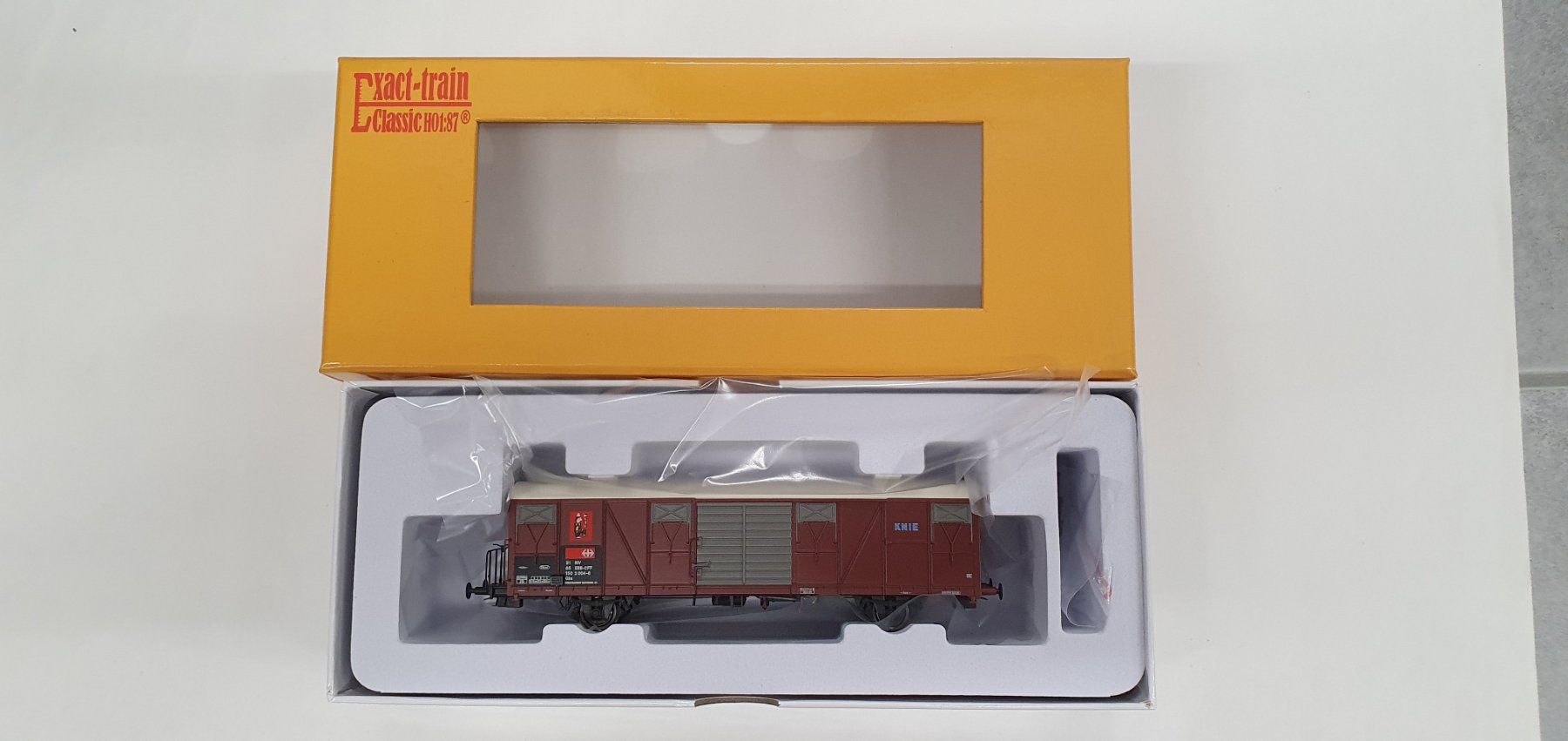 Modellini di ferrovie: Exact-Train 20453  SBB Gbs Circus KNIE – Nuovo e nell'imballaggio originale da Würenlos venduto da jub_nd5j