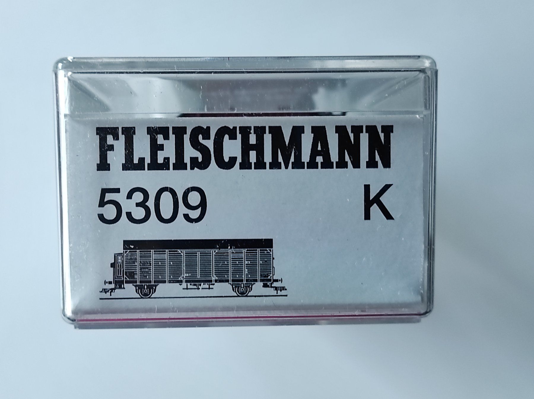 Fleischmann Modelleisenbahnen: Schiebewandwagen Gl der DRG von Fleischmann H0, GS – Neu und originalverpackt aus La Chaux-de-Fonds von Hobbymodell 1