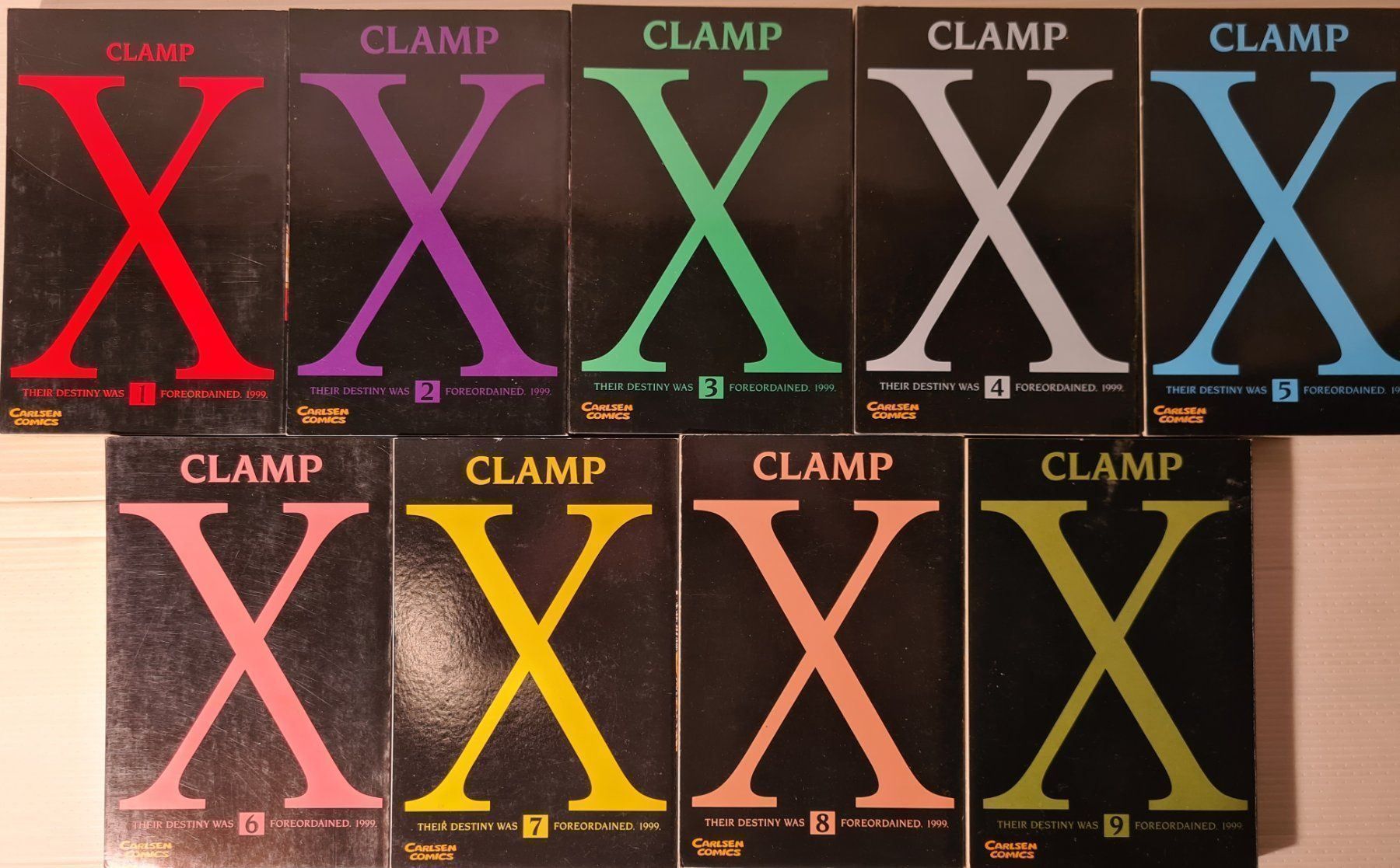Fumetti: X - Clamp 1 bis 9 - Manga – Usato da Münchenstein venduto da vitalfit