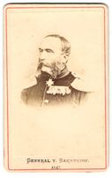 Fotografie Albert Freiherr von Barnekow,
