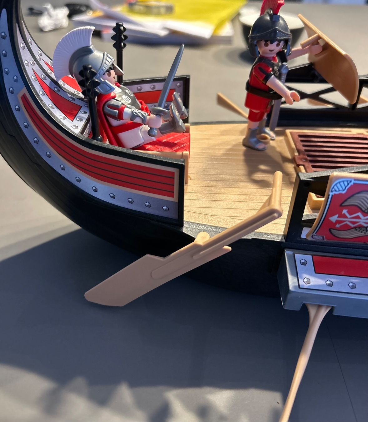 Playmobil Giocattoli: Playmobil Römerschiff mit Römern – Usato da illnau venduto da sweet83 2