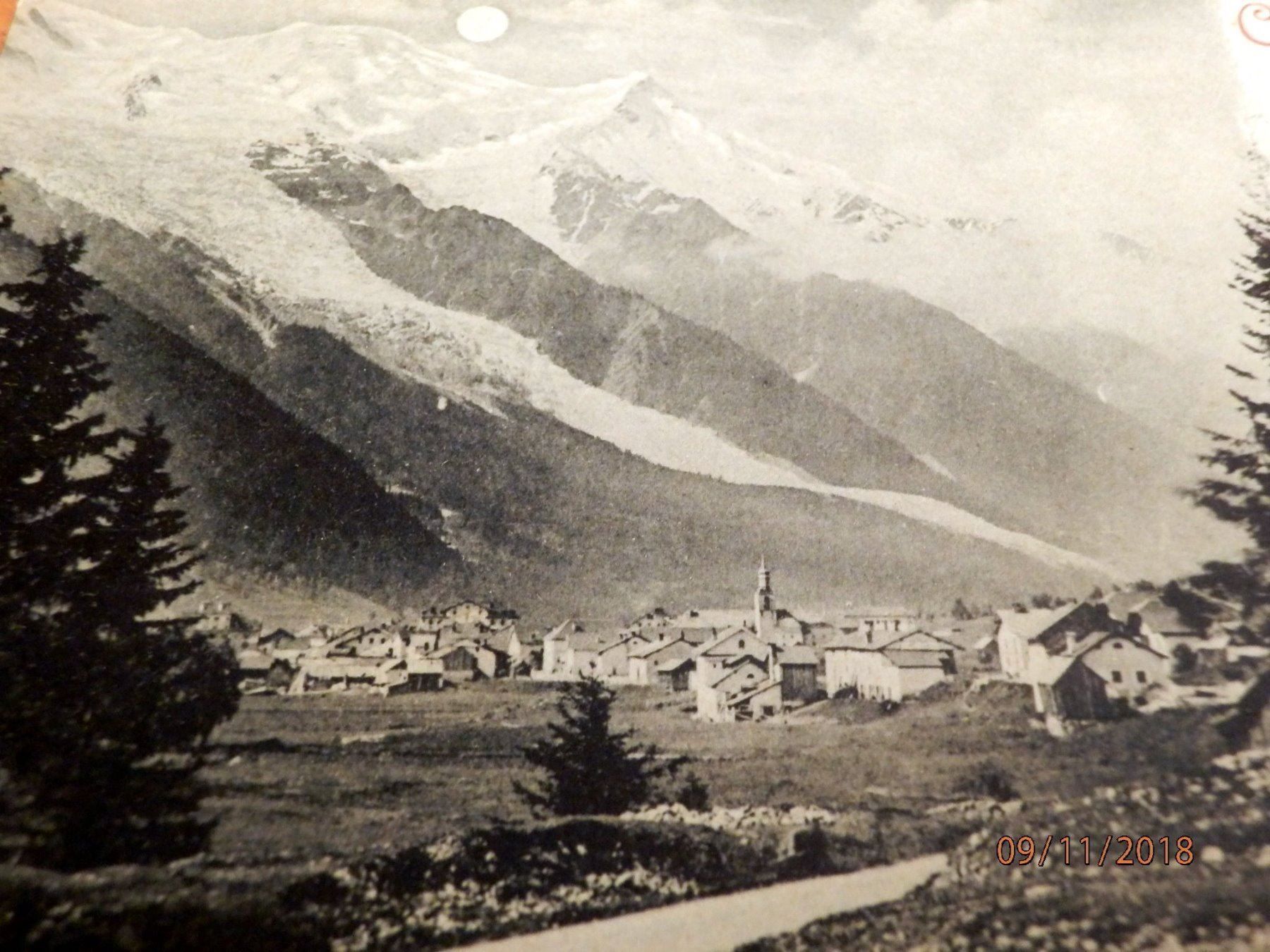 Ansichtskarten: Chamonie, Fotolitho, Frankreich – Gebraucht aus Ueberstorf von dinbau 1