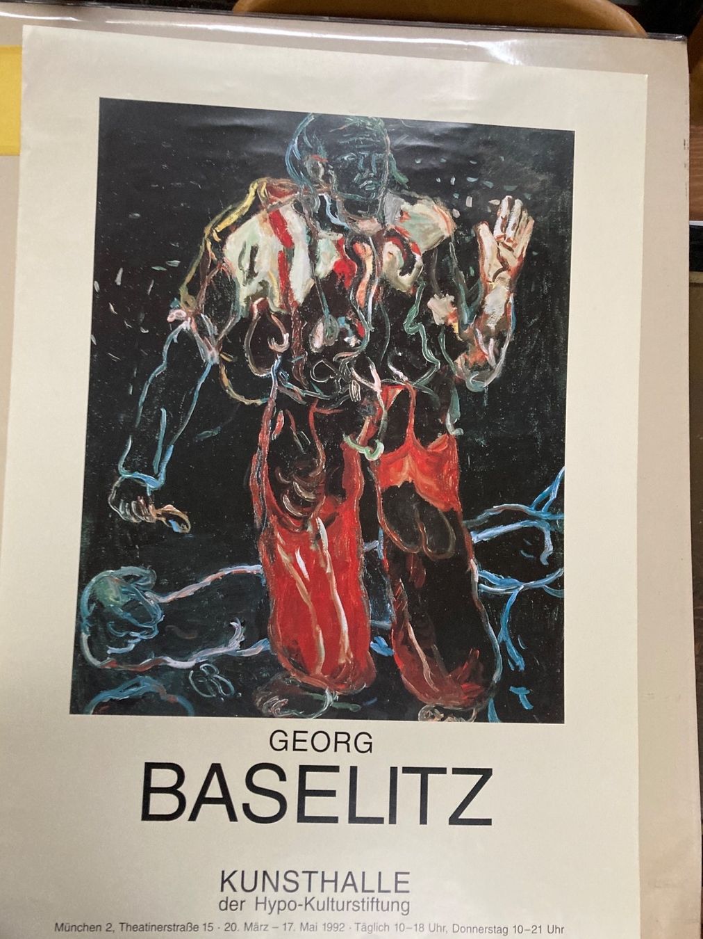 Posters & Illustrations: Baselitz Georg  - Austellungsplakat – D'occasion à zürich par papalapa