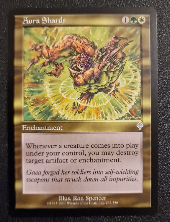 Magic The Gathering – Aura Shards (Frammenti Di Aura) – Carta Invasion, Rara (Uncommon), ITA?