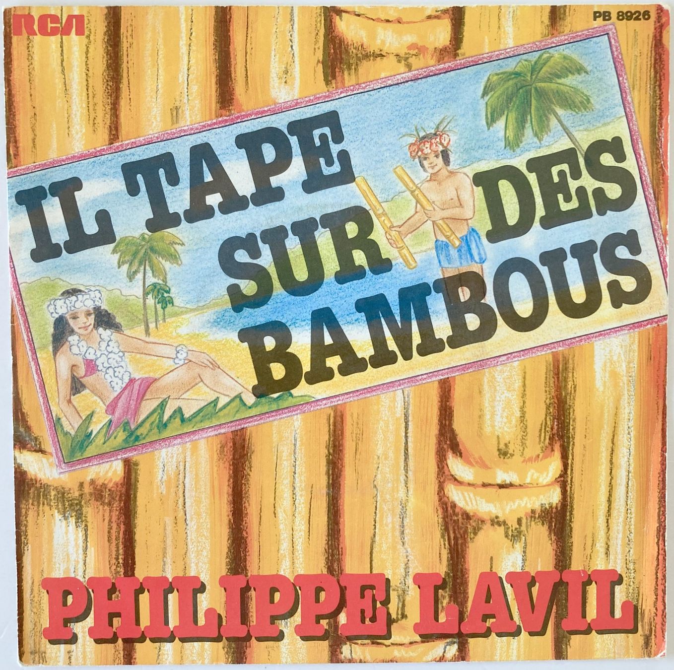 Dischi in vinile: PHILIPPE LAVIL - IL TAPE SUR DES BAMBOUS – Usato da Bottens venduto da hotter-than-hell