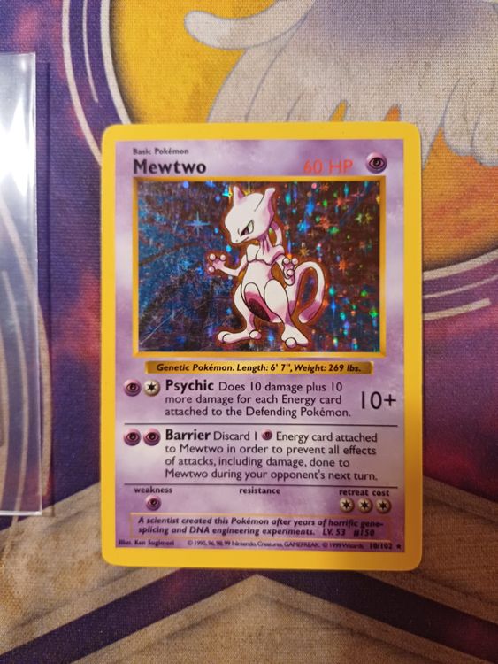 Pokemon Mewtwo set de base Shadowless | Kaufen auf Ricardo