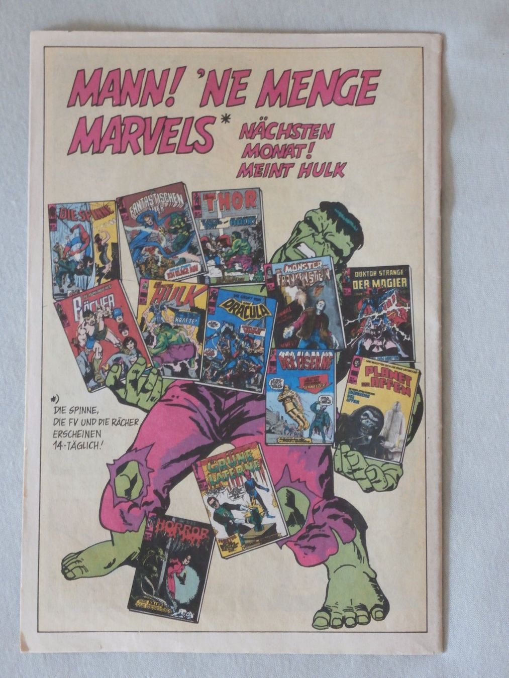 Fumetti: 4 alte Marvel Comics Die Spinne Spiderman – Usato da Zürich venduto da tiburzio 6