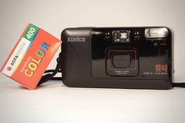 Konica A4 35mm F3.5 Filmgetestet, + new Battery, + film