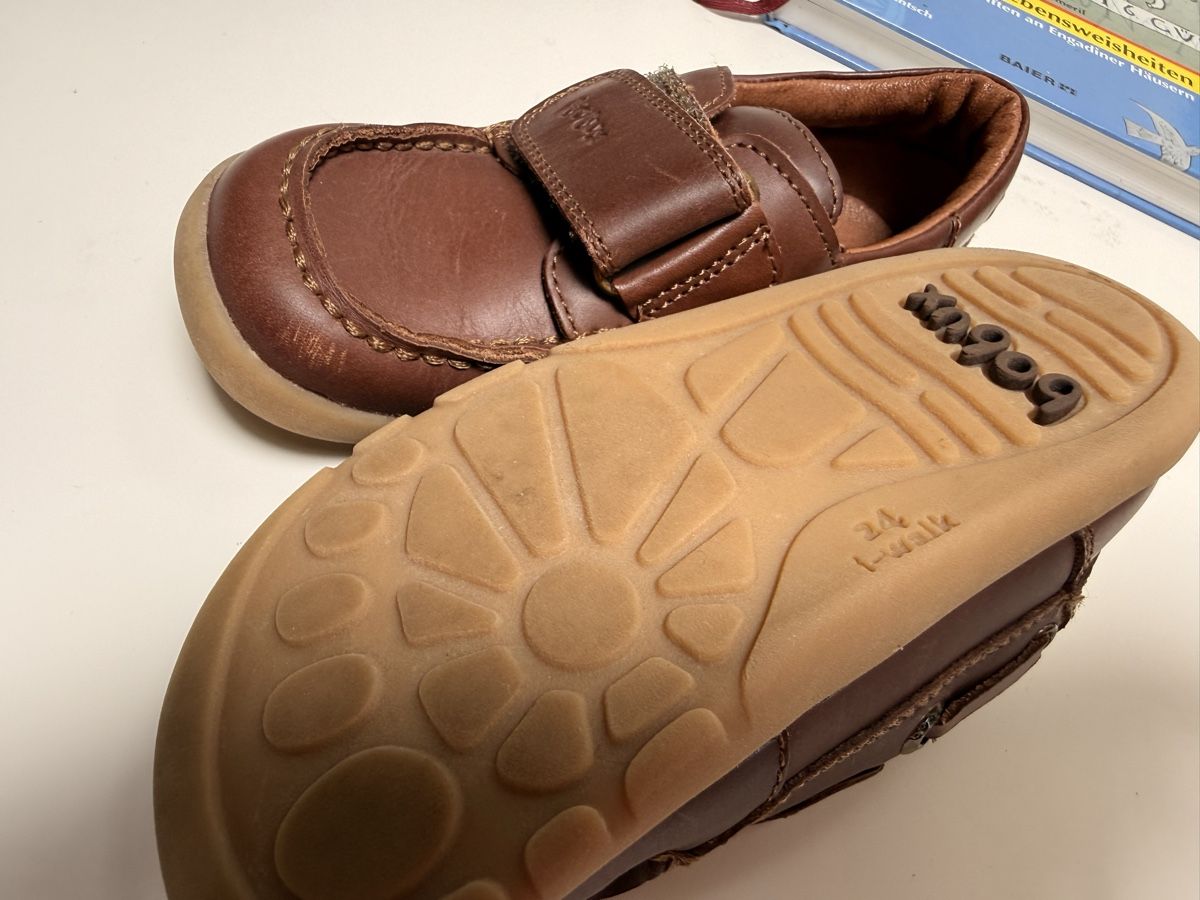 Bobux Scarpe per ragazzi: Bobux Leder-Schuhe Gr. 24 Braun  – Usato da Winterthur venduto da hera05 2