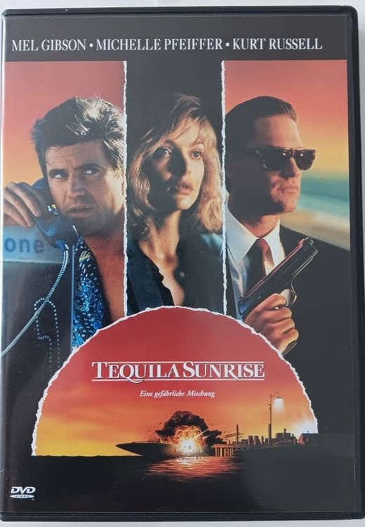 🎞️DVD Tequila Sunrise - Mel Gibson & Michelle Pfeiffer (Gebraucht) in