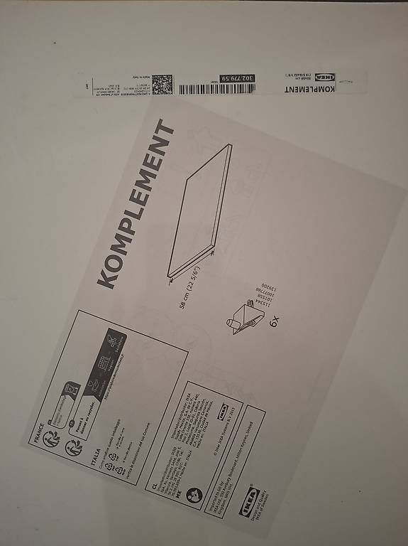 Schränke: PAX Komplement Boden 50x58cm – Gebraucht aus Luzern von rox_g6k7 1