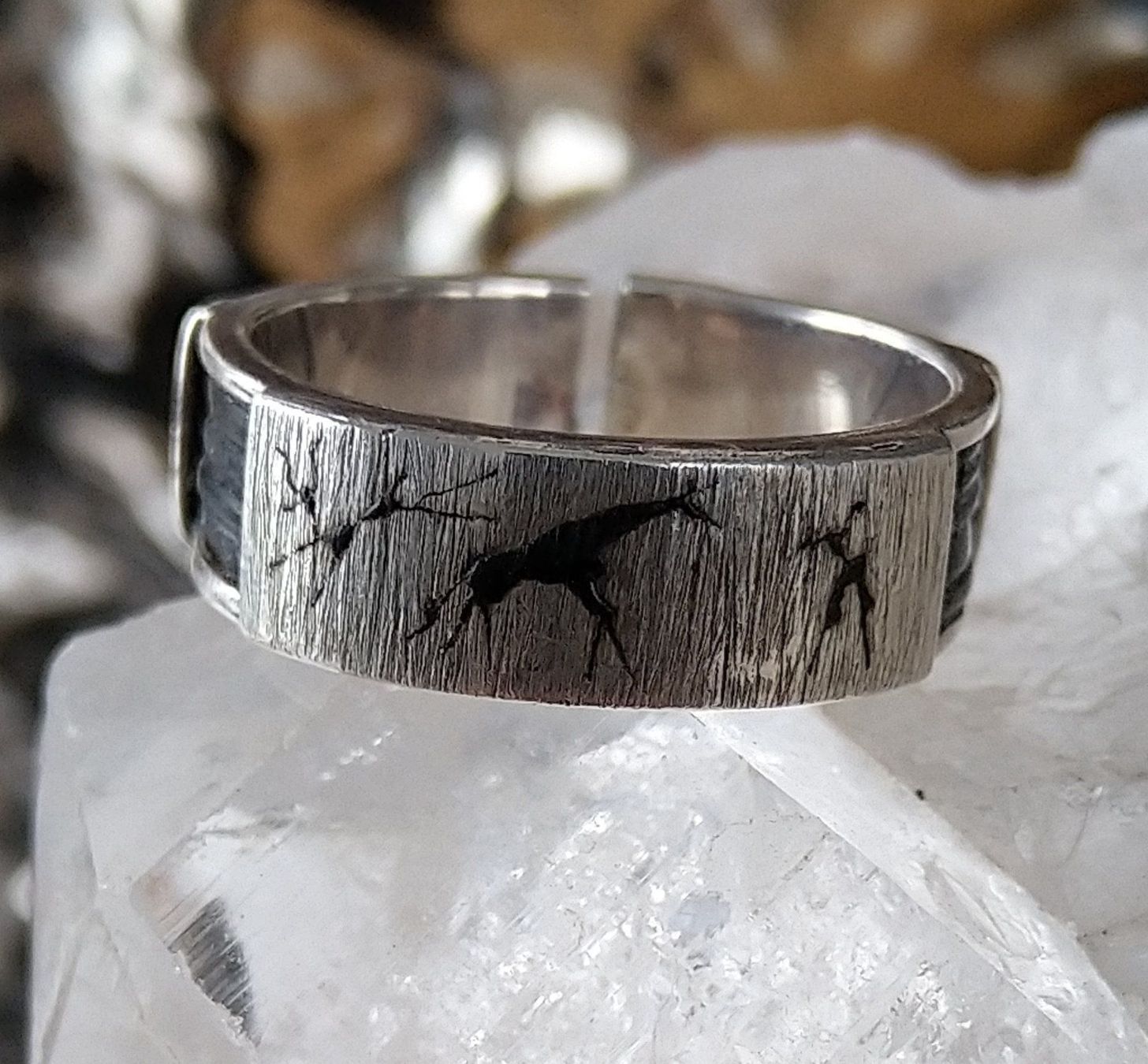 Anelli: XL RING AFRIKANISCH 925 SILBER – Usato da Romanshorn venduto da Glitzer-Paradies 1