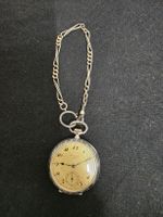 Taschenuhr Chronometre Mouvements 19 Rubis Silber
