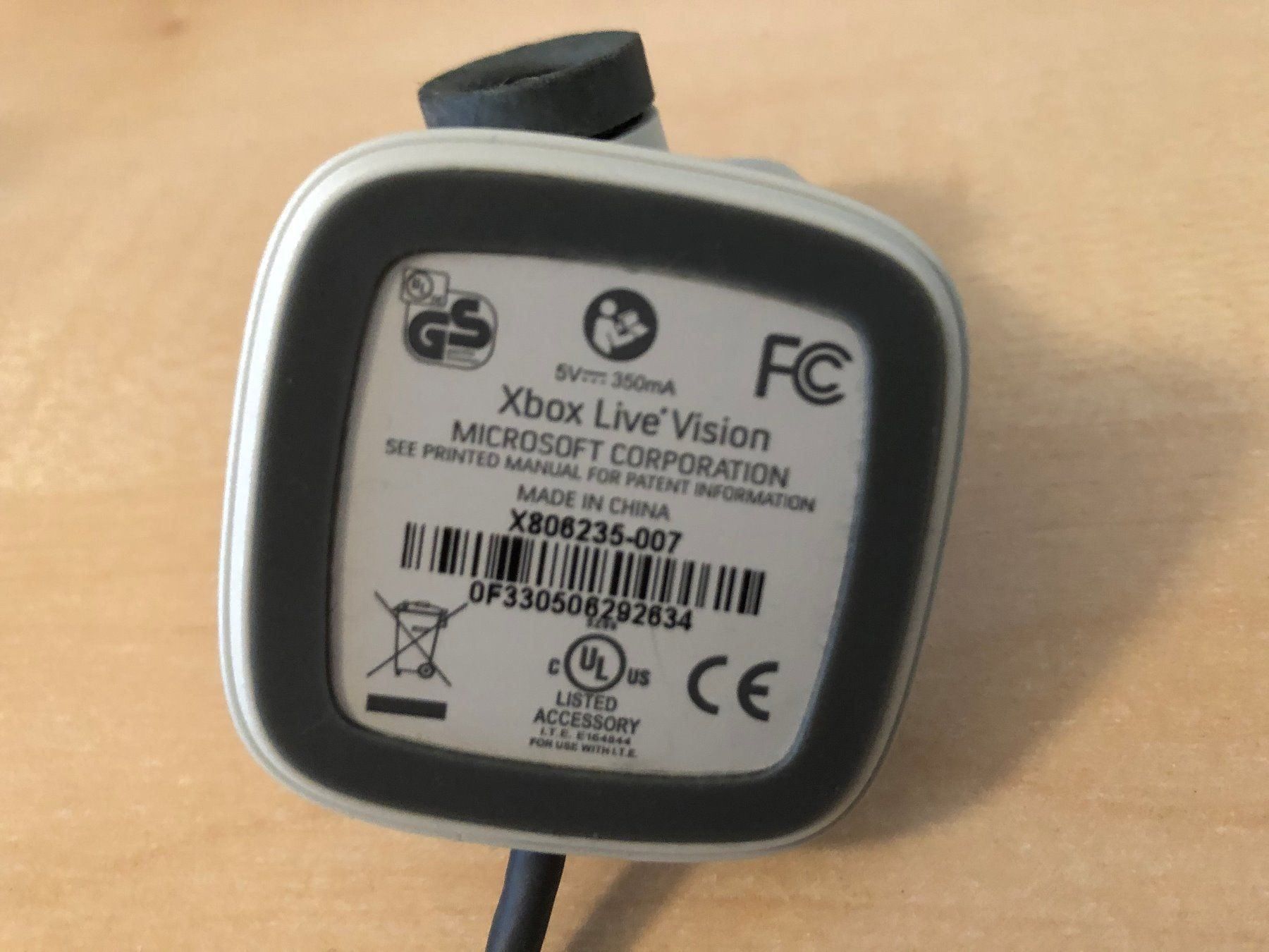 Microsoft Giochi: Xbox 360 Kamera Original - Xbox 360 Live – Nuovo (secondo la descrizione) da Arisdorf venduto da comestibles 2