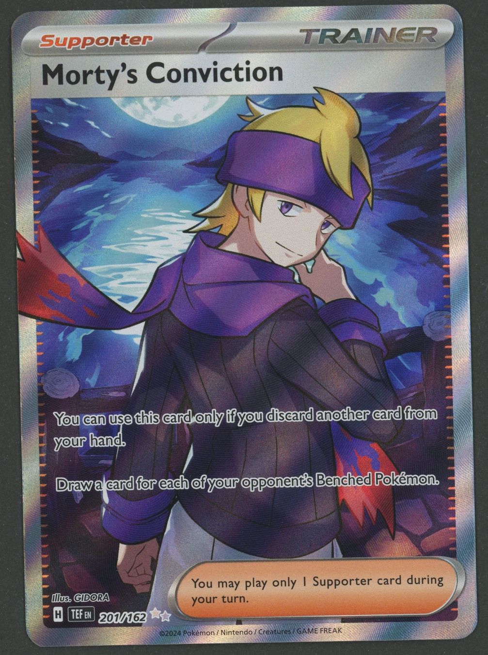 Pokémon Carte collezionabili: Morty's Conviction FA 201/162 EN ab 1.- – Usato da Rupperswil venduto da gengarbasar
